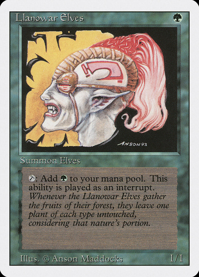 Llanowar Elves [Revised Edition] | Shuffle n Cut Hobbies & Games