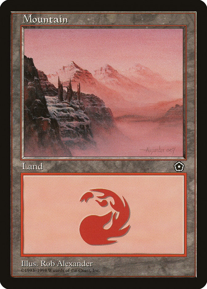 Mountain (Signature on Right) [Portal Second Age] | Shuffle n Cut Hobbies & Games