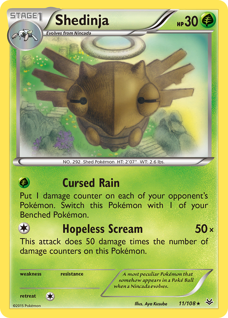 Shedinja (11/108) [XY: Roaring Skies] | Shuffle n Cut Hobbies & Games