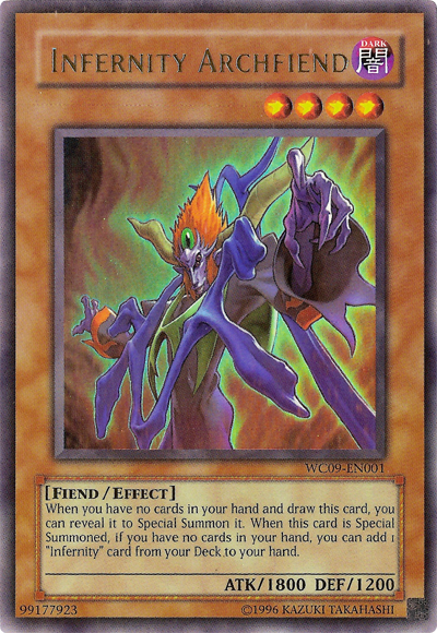 Infernity Archfiend [WC09-EN001] Ultra Rare | Shuffle n Cut Hobbies & Games