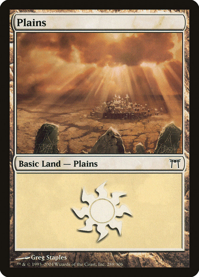 Plains (288) [Champions of Kamigawa] | Shuffle n Cut Hobbies & Games