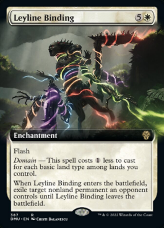 Leyline Binding (Extended Art) [Dominaria United] | Shuffle n Cut Hobbies & Games