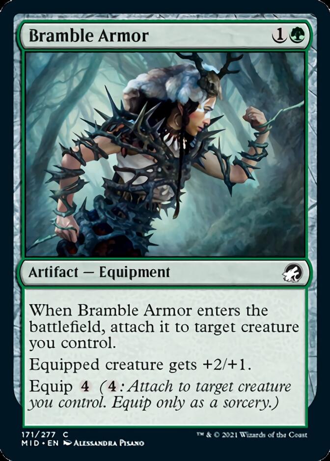 Bramble Armor [Innistrad: Midnight Hunt] | Shuffle n Cut Hobbies & Games