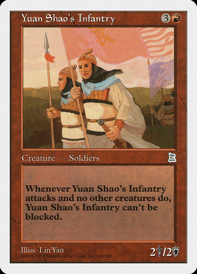 Yuan Shao's Infantry [Portal Three Kingdoms] | Shuffle n Cut Hobbies & Games