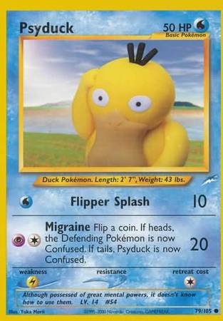 Psyduck (79/105) [Neo Destiny Unlimited] | Shuffle n Cut Hobbies & Games