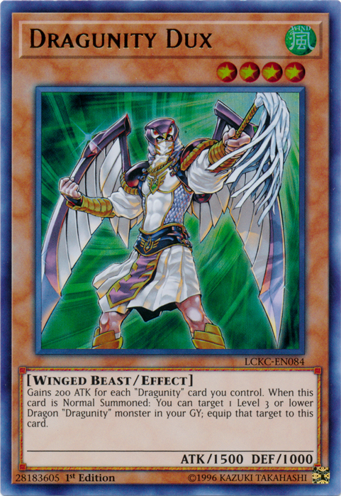 Dragunity Dux [LCKC-EN084] Ultra Rare | Shuffle n Cut Hobbies & Games