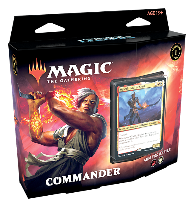 COMMANDER LEGENDS COMMANDER DECKS: ARM FOR BATTLE | Shuffle n Cut Hobbies & Games