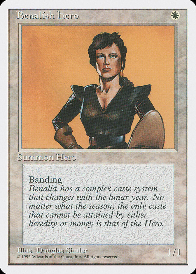 Benalish Hero [Fourth Edition] | Shuffle n Cut Hobbies & Games