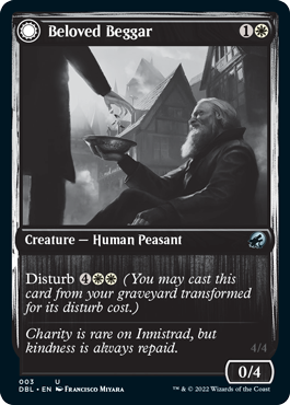 Beloved Beggar // Generous Soul [Innistrad: Double Feature] | Shuffle n Cut Hobbies & Games