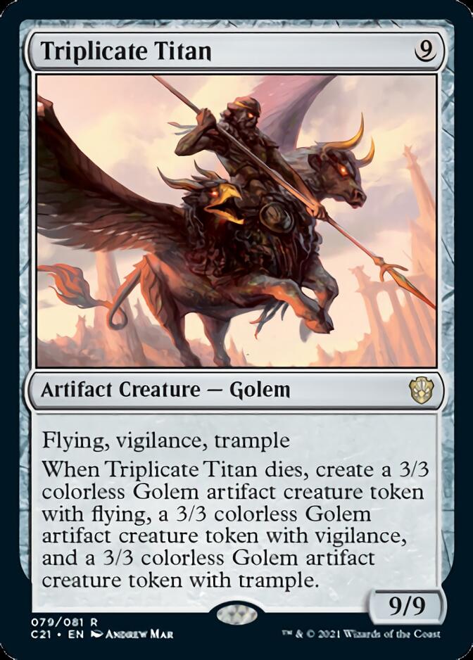 Triplicate Titan [Commander 2021] | Shuffle n Cut Hobbies & Games