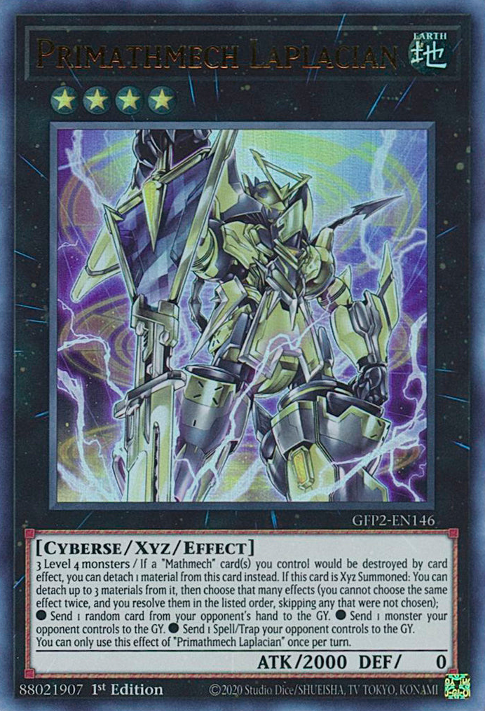 Primathmech Laplacian [GFP2-EN146] Ultra Rare | Shuffle n Cut Hobbies & Games