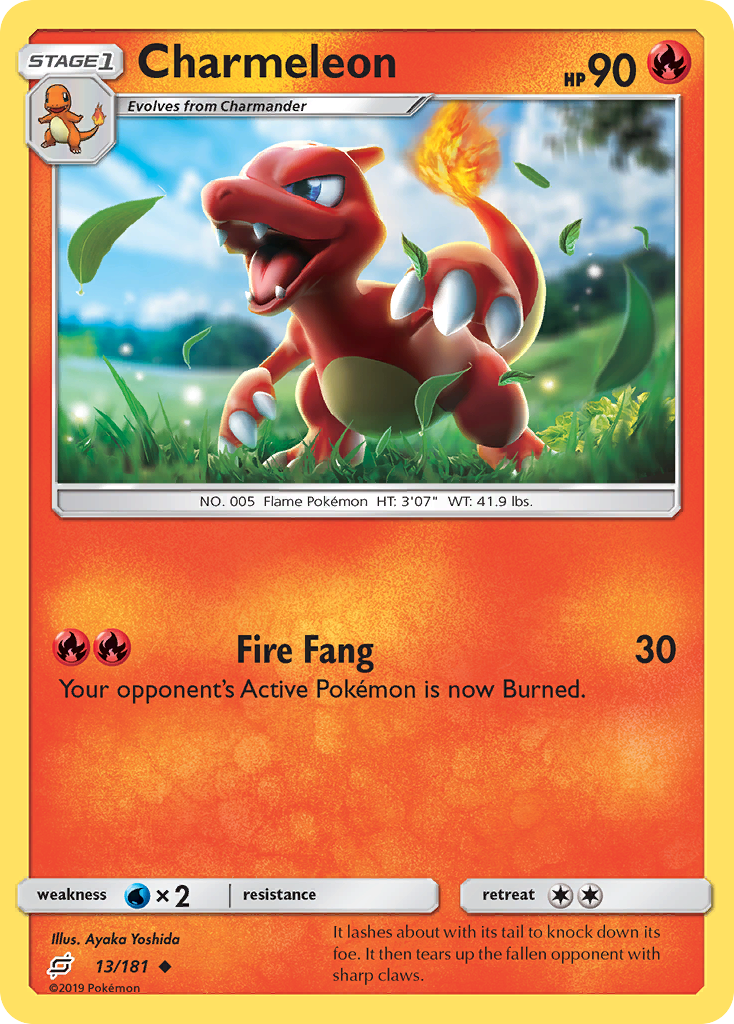 Charmeleon (13/181) [Sun & Moon: Team Up] | Shuffle n Cut Hobbies & Games