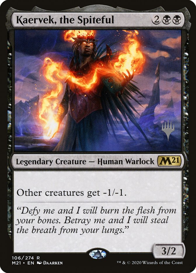 Kaervek, the Spiteful (Promo Pack) [Core Set 2021 Promos] | Shuffle n Cut Hobbies & Games