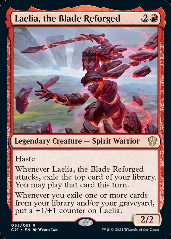 Laelia, the Blade Reforged [Commander 2021] | Shuffle n Cut Hobbies & Games
