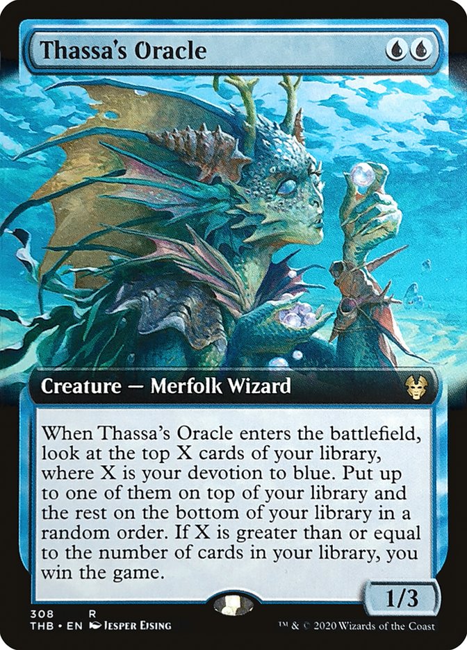 Thassa's Oracle (Extended Art) [Theros Beyond Death] | Shuffle n Cut Hobbies & Games