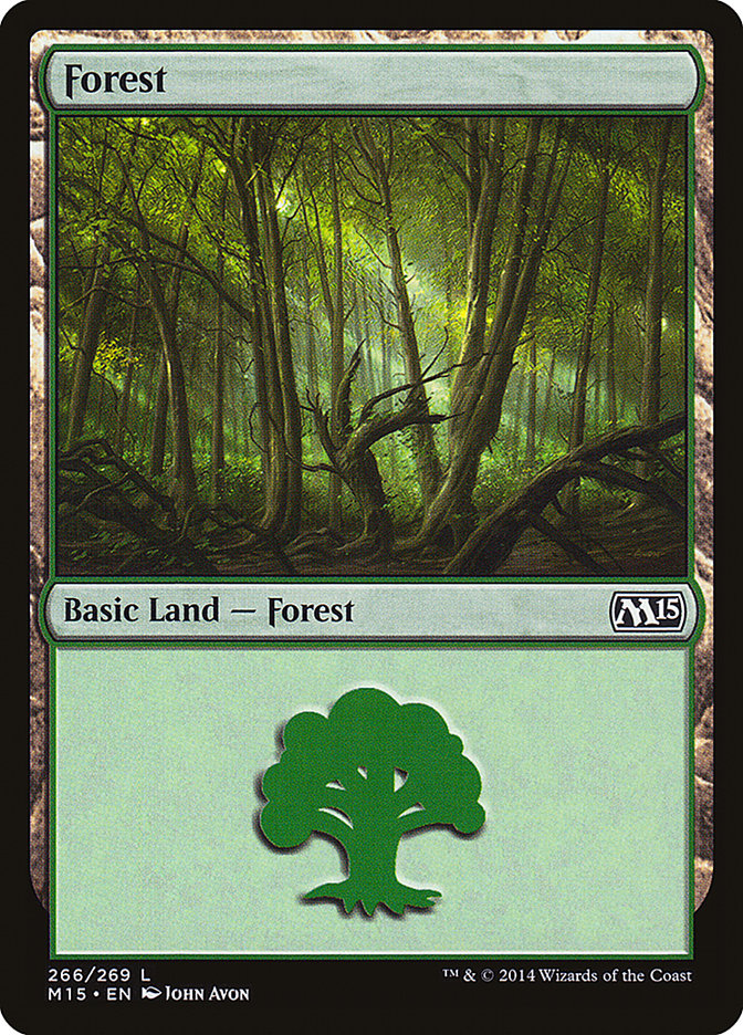 Forest (266) [Magic 2015] | Shuffle n Cut Hobbies & Games