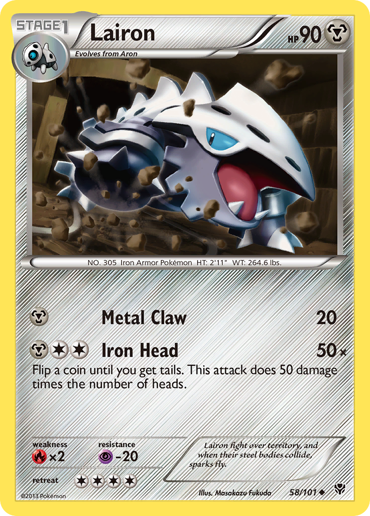 Lairon (58/101) [Black & White: Plasma Blast] | Shuffle n Cut Hobbies & Games
