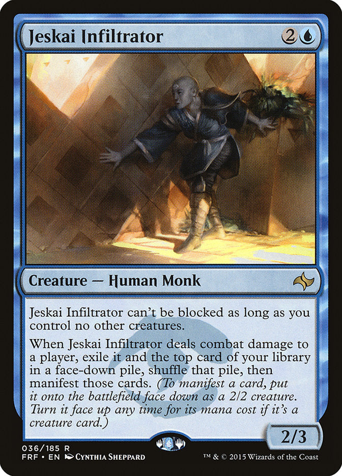 Jeskai Infiltrator [Fate Reforged] | Shuffle n Cut Hobbies & Games