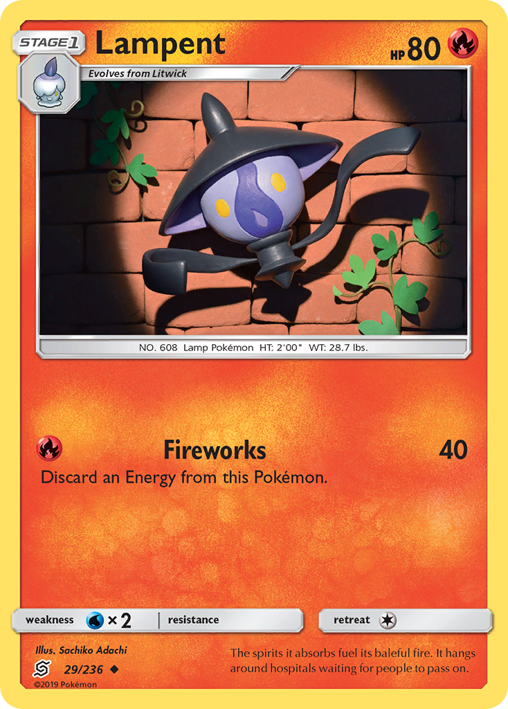 Lampent (29/236) [Sun & Moon: Unified Minds] | Shuffle n Cut Hobbies & Games