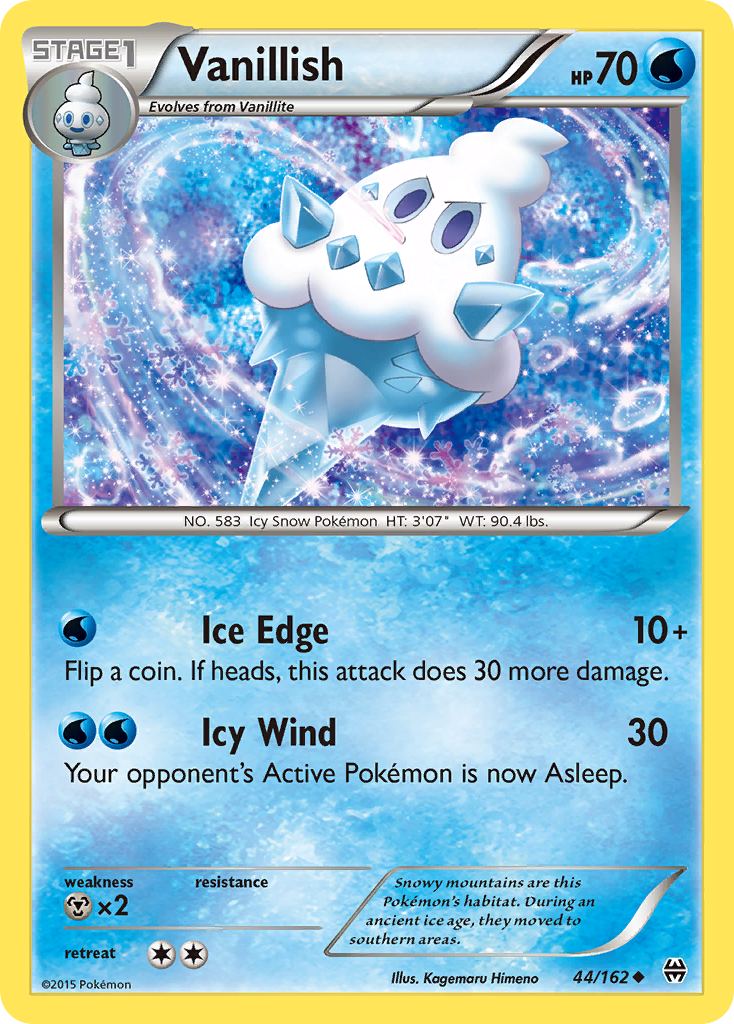 Vanillish (44/162) [XY: BREAKthrough] | Shuffle n Cut Hobbies & Games