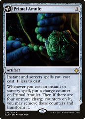 Primal Amulet // Primal Wellspring [Ixalan] | Shuffle n Cut Hobbies & Games