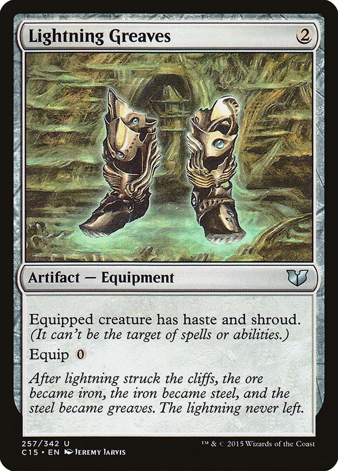 Lightning Greaves [Commander 2015] | Shuffle n Cut Hobbies & Games