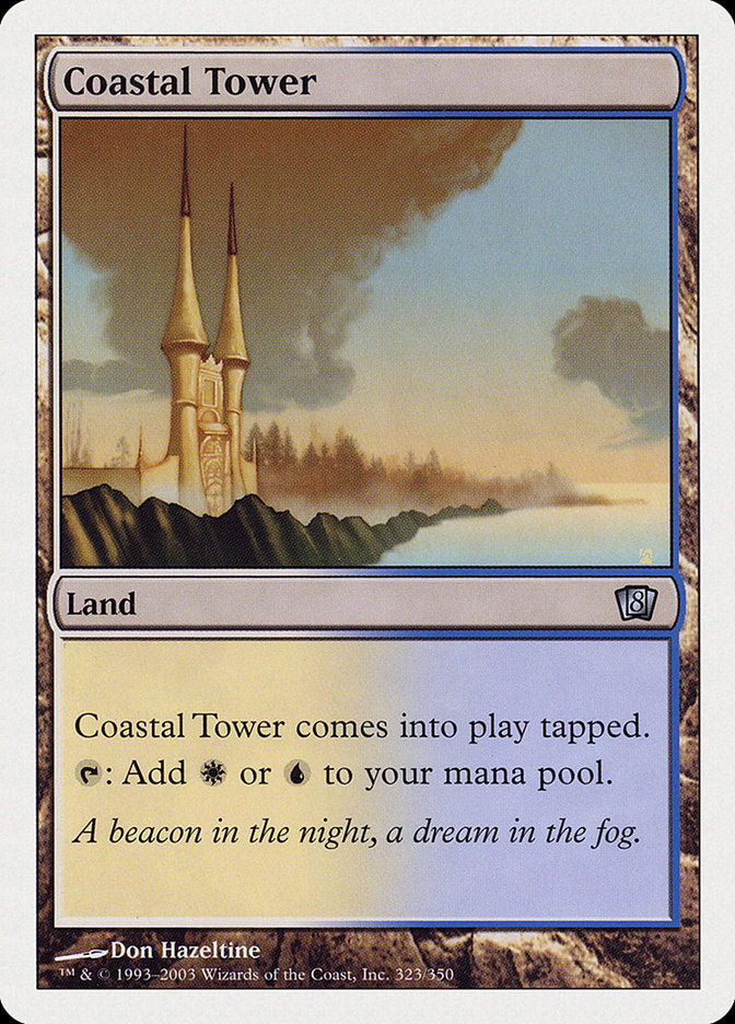 Coastal Tower [Eighth Edition] | Shuffle n Cut Hobbies & Games