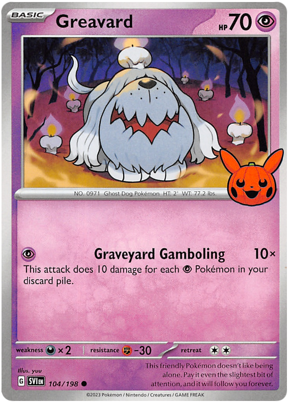 Greavard (104/198) [Trick or Trade 2023] | Shuffle n Cut Hobbies & Games