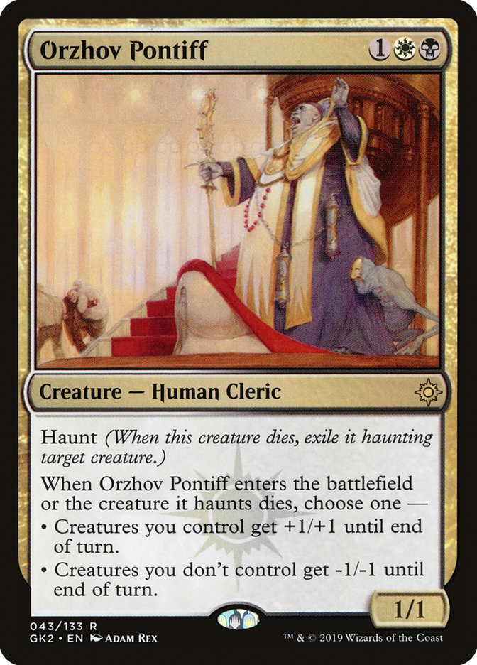 Orzhov Pontiff [Ravnica Allegiance Guild Kit] | Shuffle n Cut Hobbies & Games