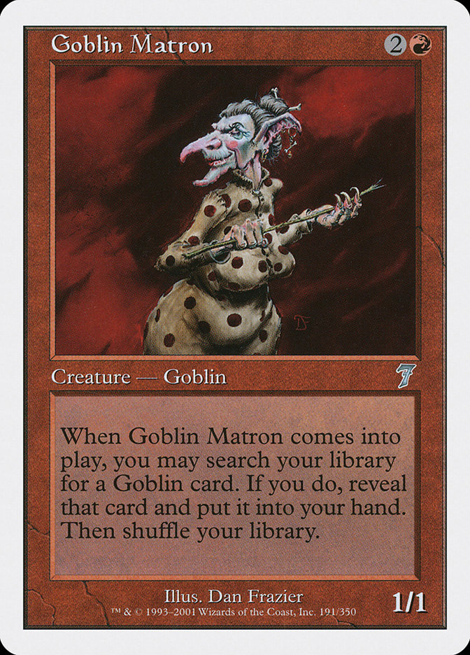 Goblin Matron [Seventh Edition] | Shuffle n Cut Hobbies & Games