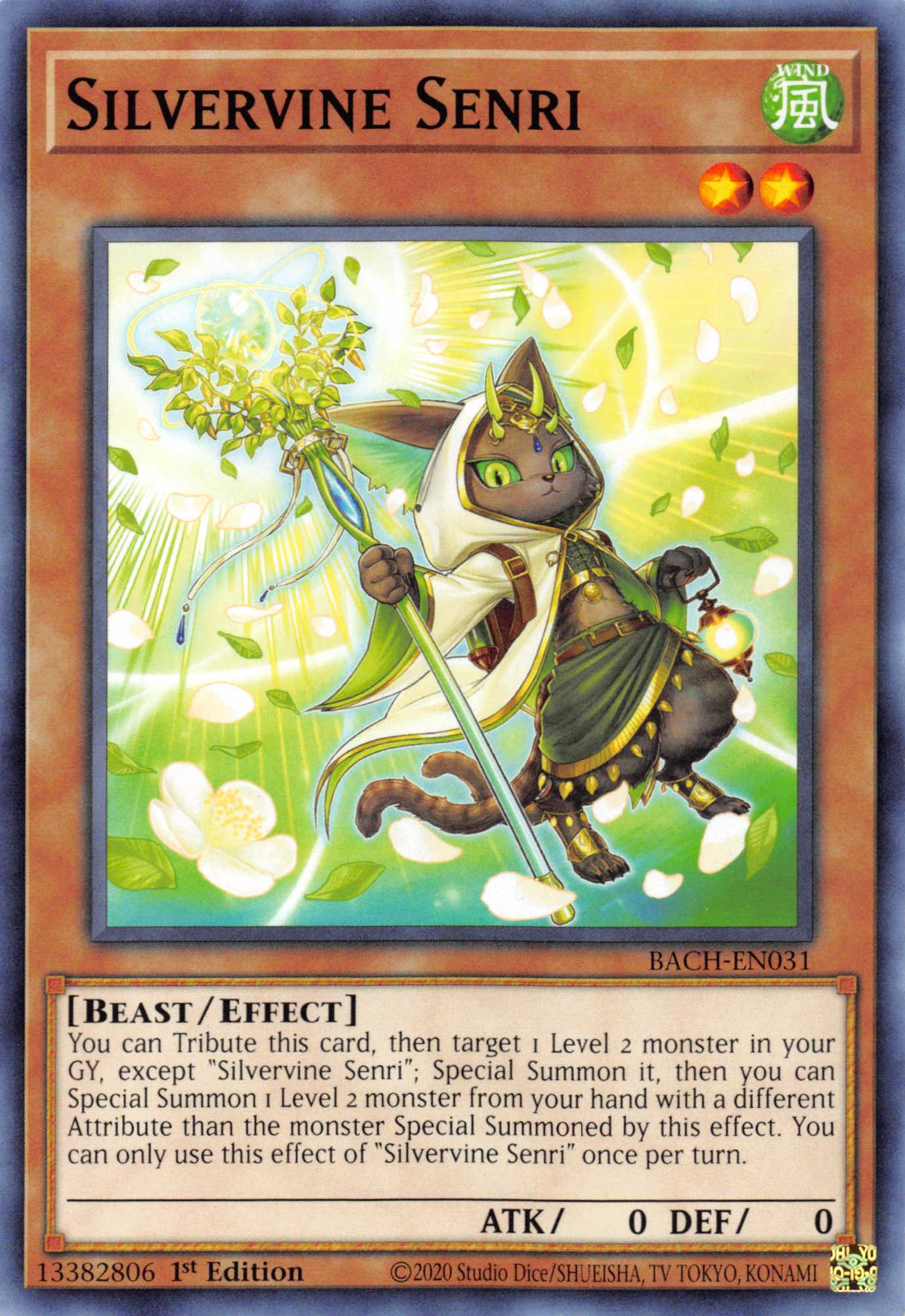 Silvervine Senri [BACH-EN031] Common | Shuffle n Cut Hobbies & Games