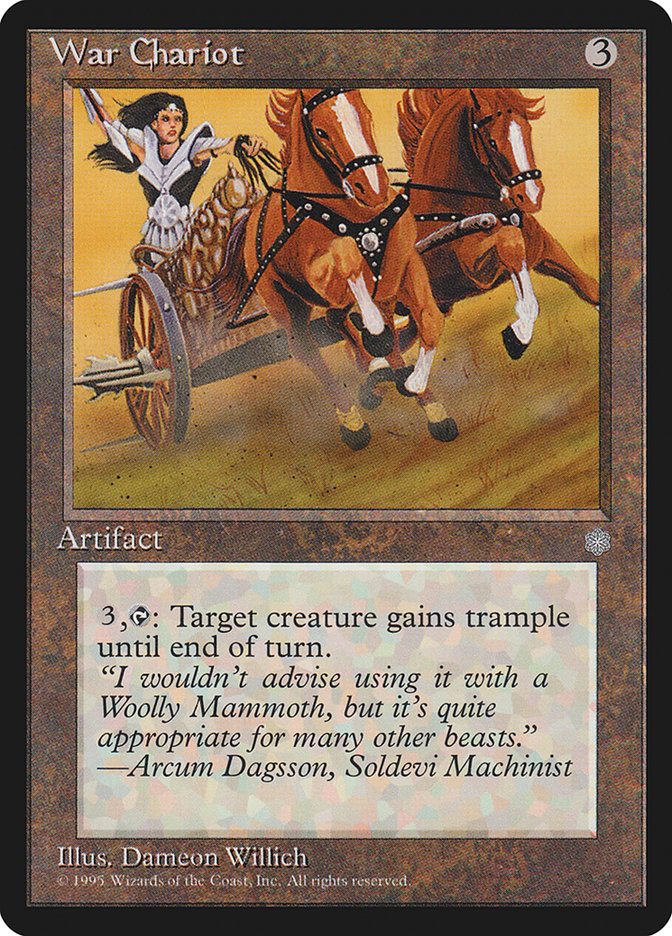 War Chariot [Ice Age] | Shuffle n Cut Hobbies & Games
