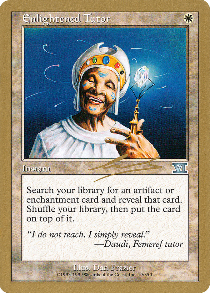 Enlightened Tutor (Nicolas Labarre) [World Championship Decks 2000] | Shuffle n Cut Hobbies & Games