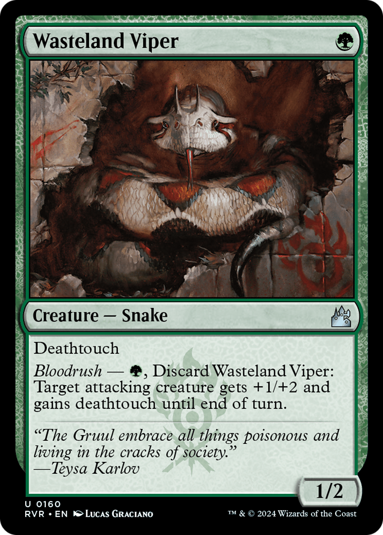 Wasteland Viper [Ravnica Remastered] | Shuffle n Cut Hobbies & Games