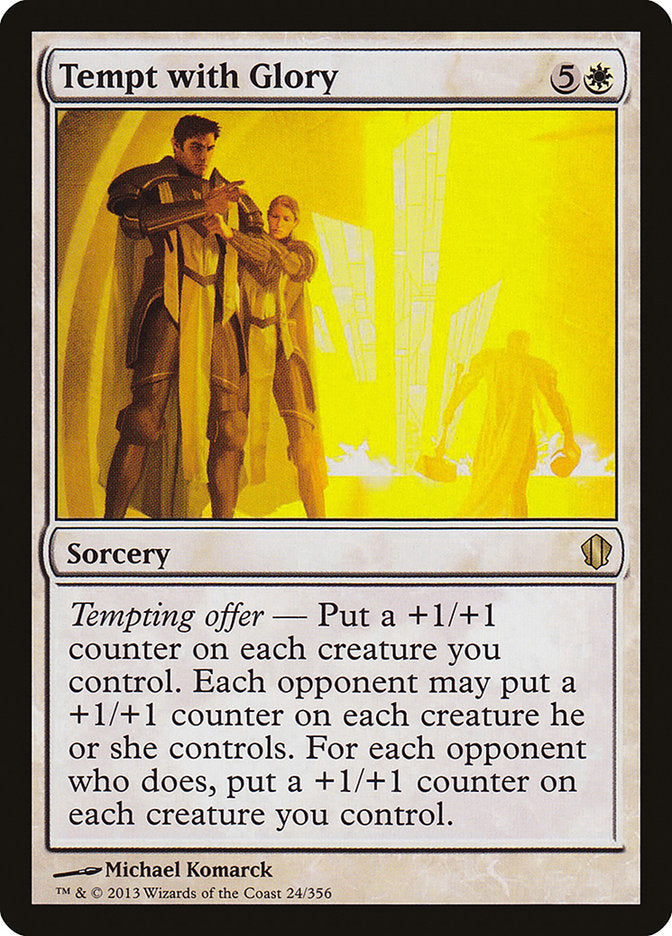Tempt with Glory [Commander 2013] | Shuffle n Cut Hobbies & Games