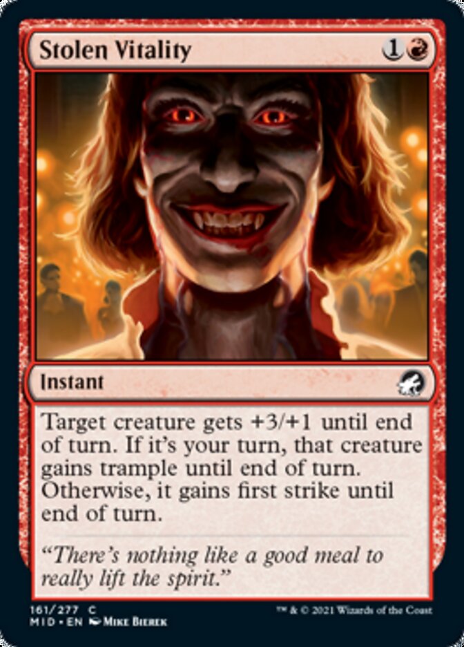 Stolen Vitality [Innistrad: Midnight Hunt] | Shuffle n Cut Hobbies & Games