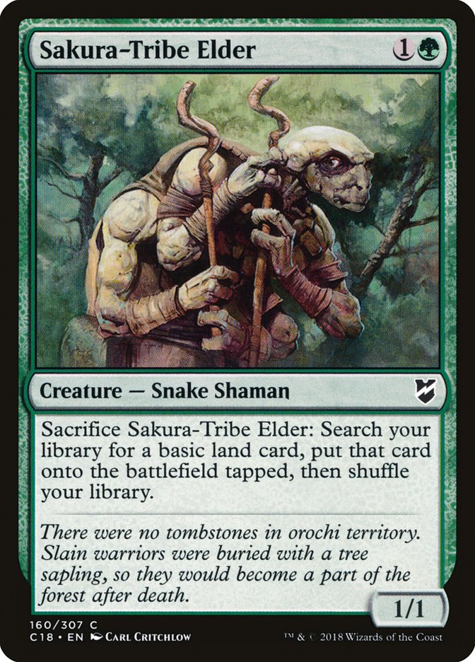 Sakura-Tribe Elder [Commander 2018] | Shuffle n Cut Hobbies & Games