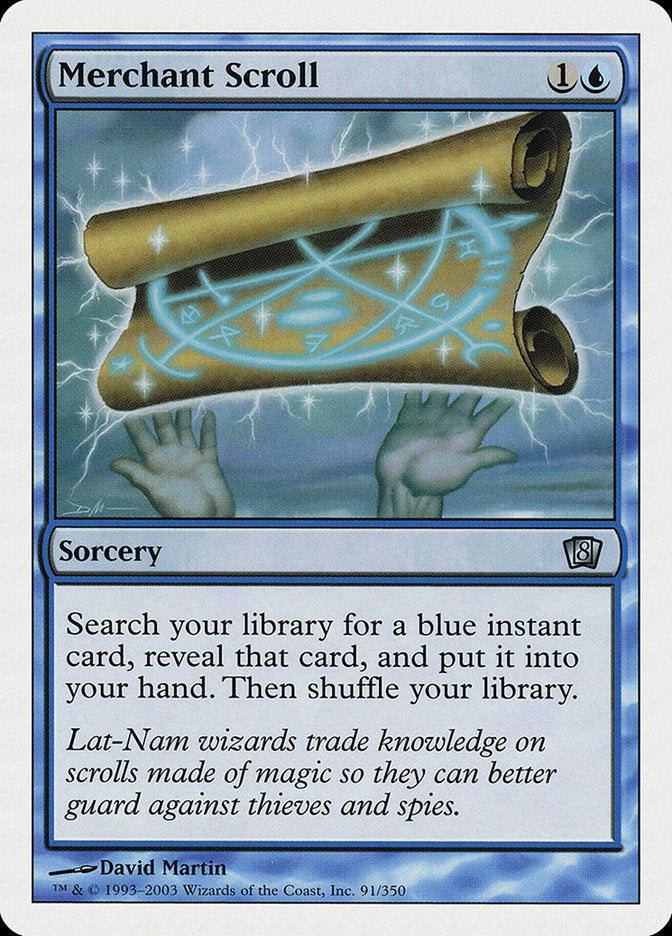 Merchant Scroll [Eighth Edition] | Shuffle n Cut Hobbies & Games