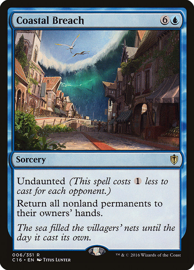 Coastal Breach [Commander 2016] | Shuffle n Cut Hobbies & Games