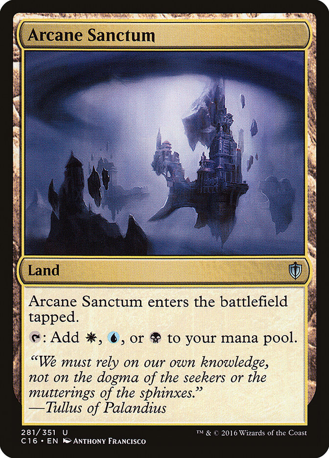 Arcane Sanctum [Commander 2016] | Shuffle n Cut Hobbies & Games