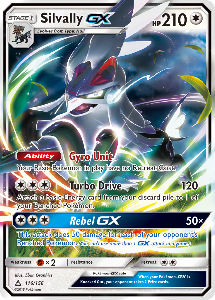 Silvally GX (116/156) [Sun & Moon: Ultra Prism] | Shuffle n Cut Hobbies & Games