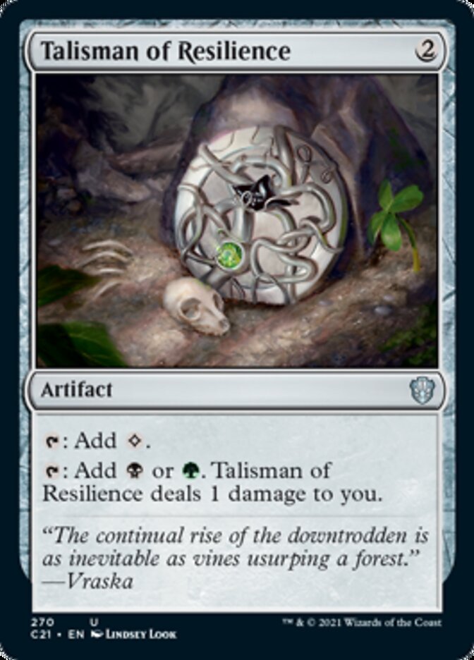 Talisman of Resilience [Commander 2021] | Shuffle n Cut Hobbies & Games