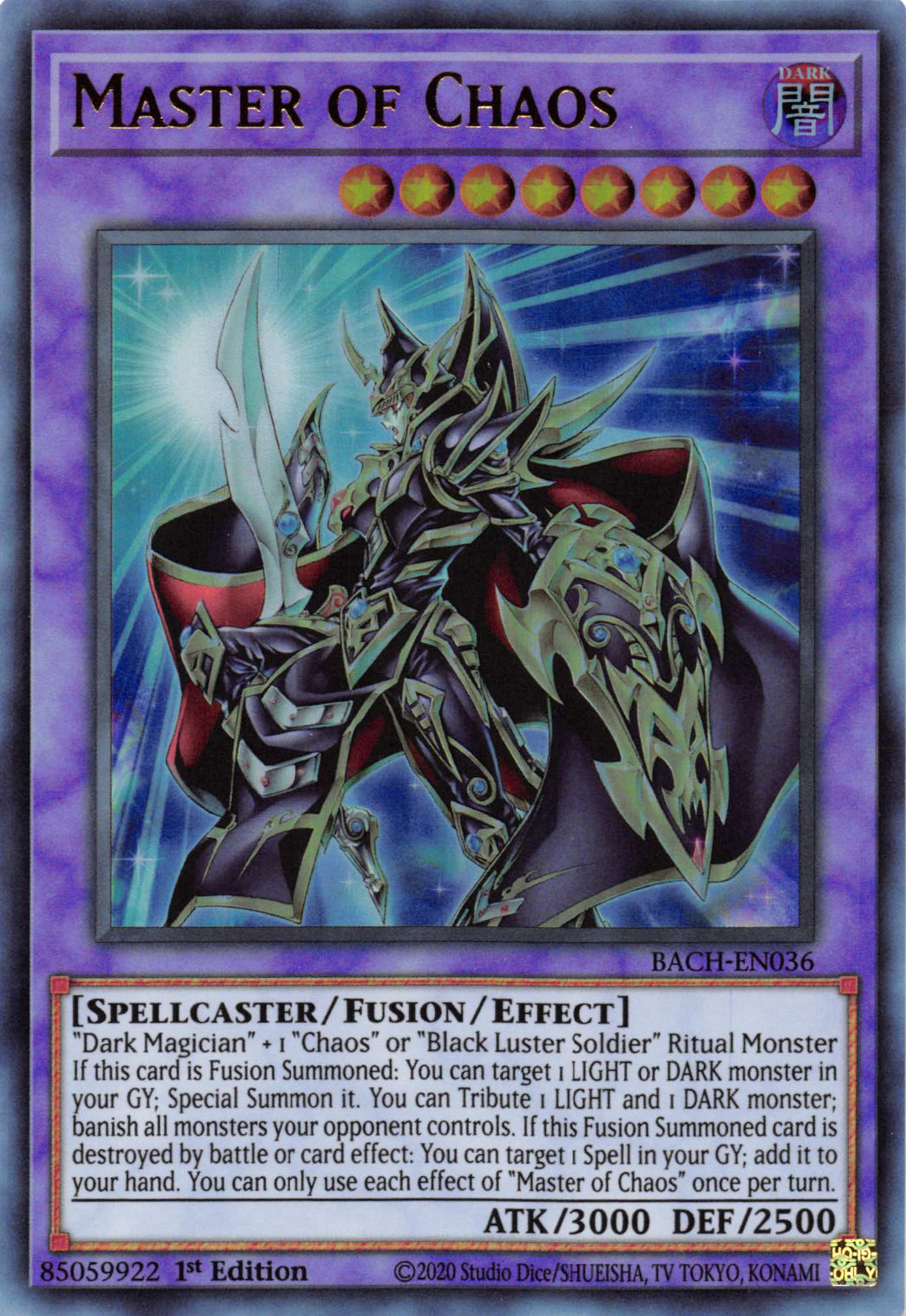 Master of Chaos [BACH-EN036] Ultra Rare | Shuffle n Cut Hobbies & Games