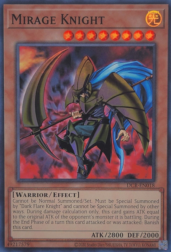 Mirage Knight (25th Anniversary) [DCR-EN018] Super Rare | Shuffle n Cut Hobbies & Games