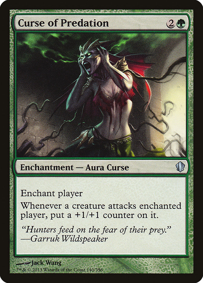 Curse of Predation [Commander 2013] | Shuffle n Cut Hobbies & Games