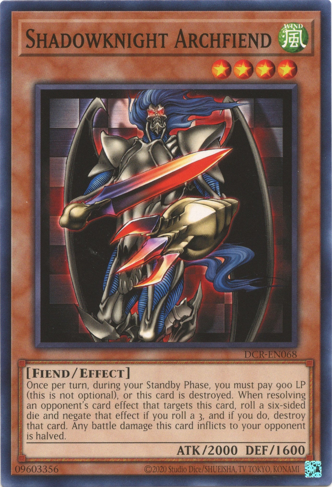 Shadowknight Archfiend (25th Anniversary) [DCR-EN068] Common | Shuffle n Cut Hobbies & Games