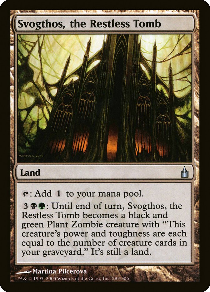 Svogthos, the Restless Tomb [Ravnica: City of Guilds] | Shuffle n Cut Hobbies & Games