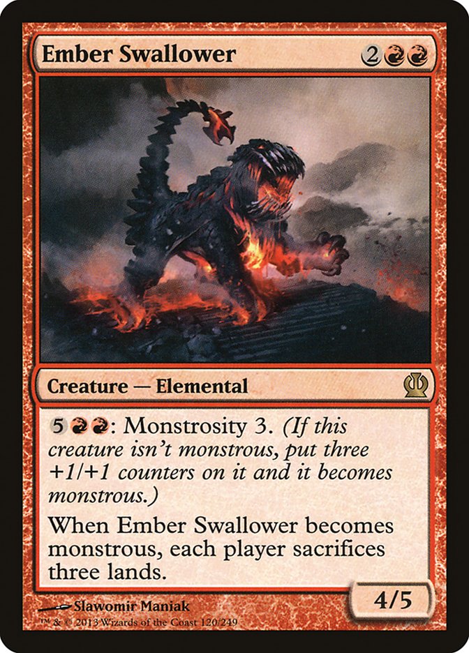 Ember Swallower [Theros] | Shuffle n Cut Hobbies & Games