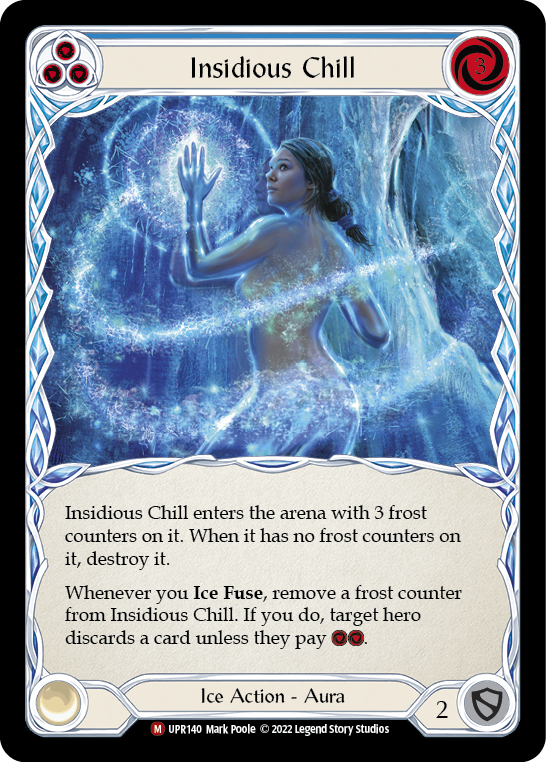Insidious Chill [UPR140] (Uprising)  Rainbow Foil | Shuffle n Cut Hobbies & Games