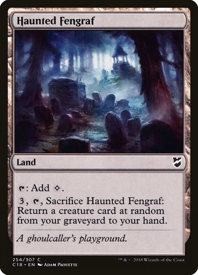 Haunted Fengraf [Commander 2018] | Shuffle n Cut Hobbies & Games
